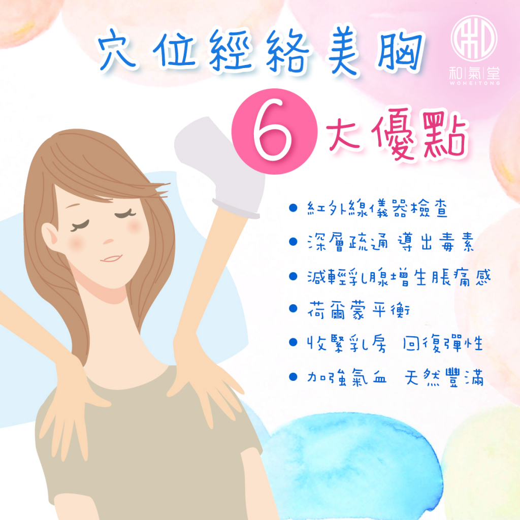 經絡美胸疏通乳腺